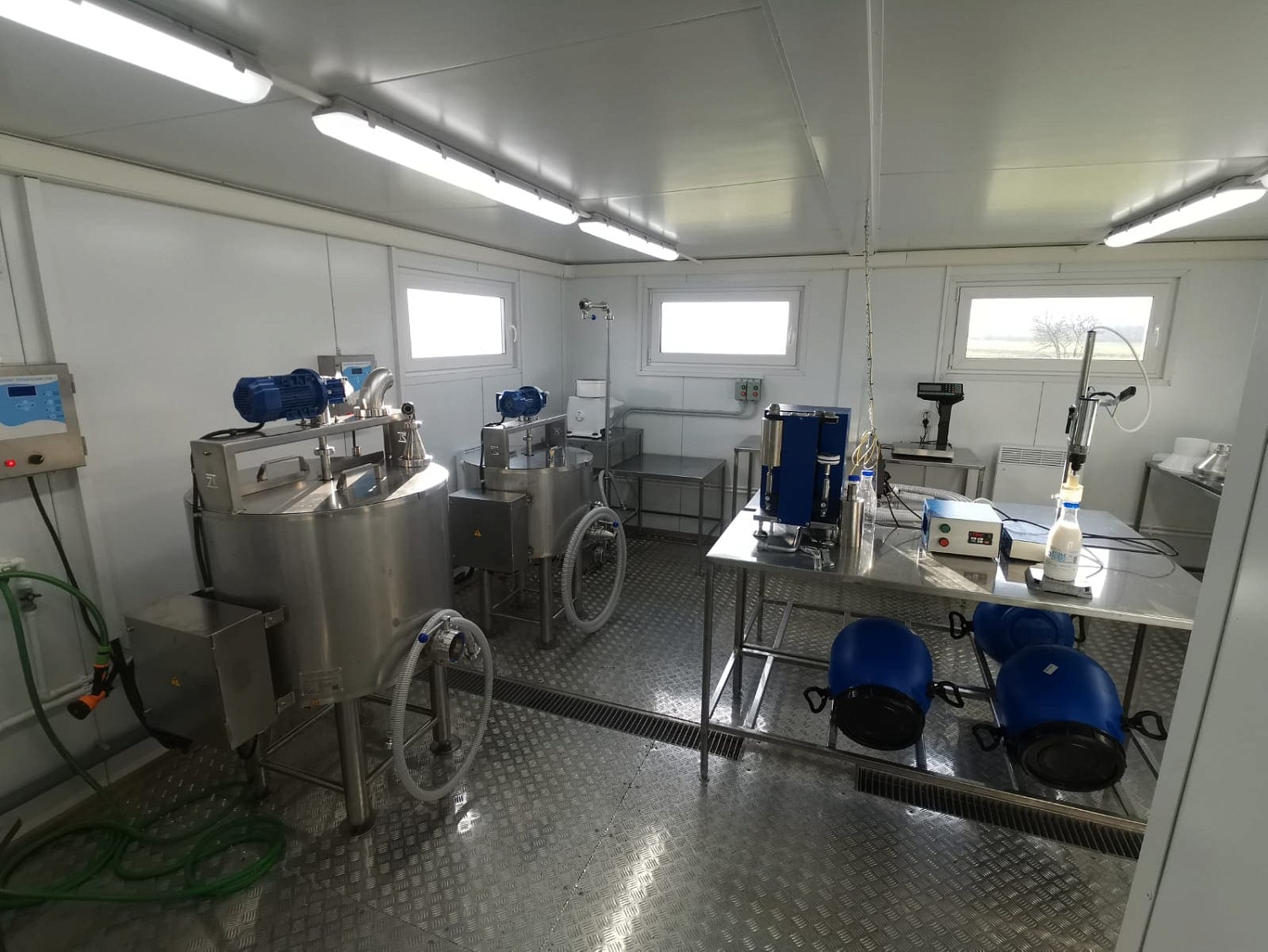 Модульный молочный завод